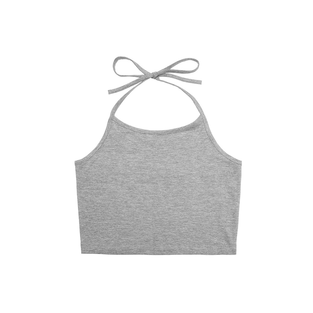 Brandit - Neckholder Sleeveless top - Grey